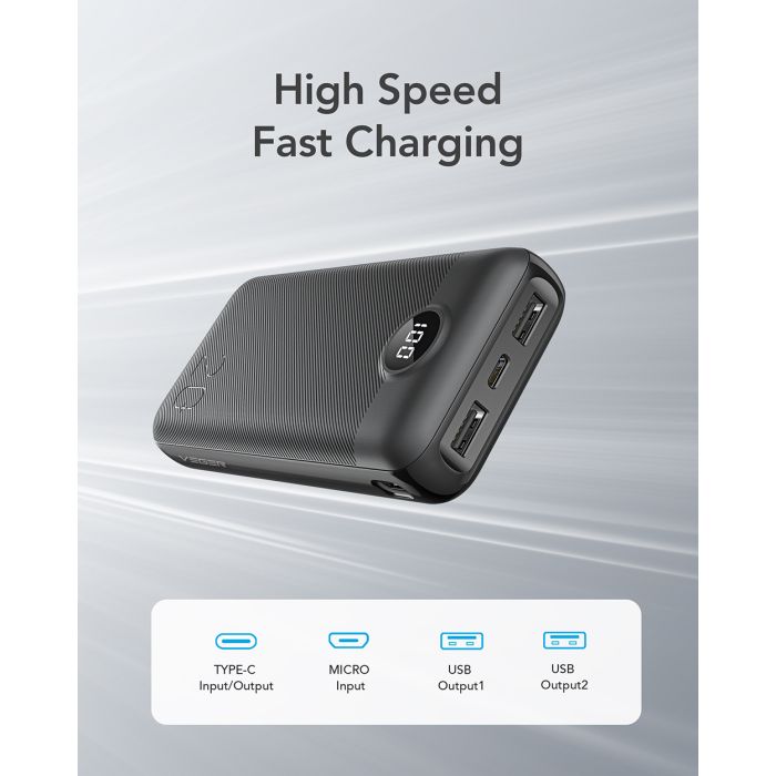 VEGER prenosna baterija L20s 20000 mAh, bela VEGER prenosna baterija L20s 20000 mAh, bela