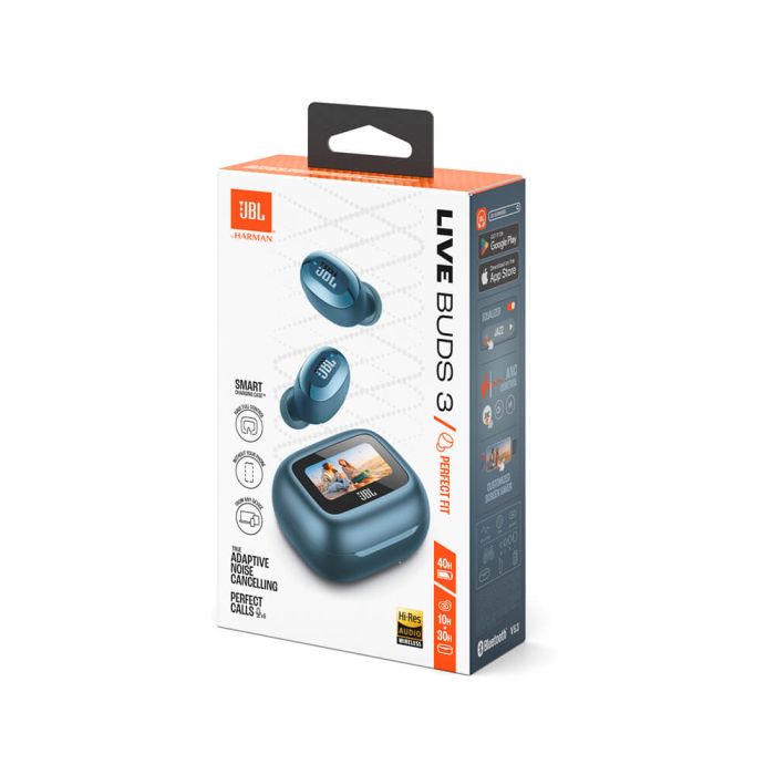 JBL Live Buds 3 brezžične slušalke z mikrofonom, modre JBL Live Buds 3 brezžične slušalke z mikrofonom, modre