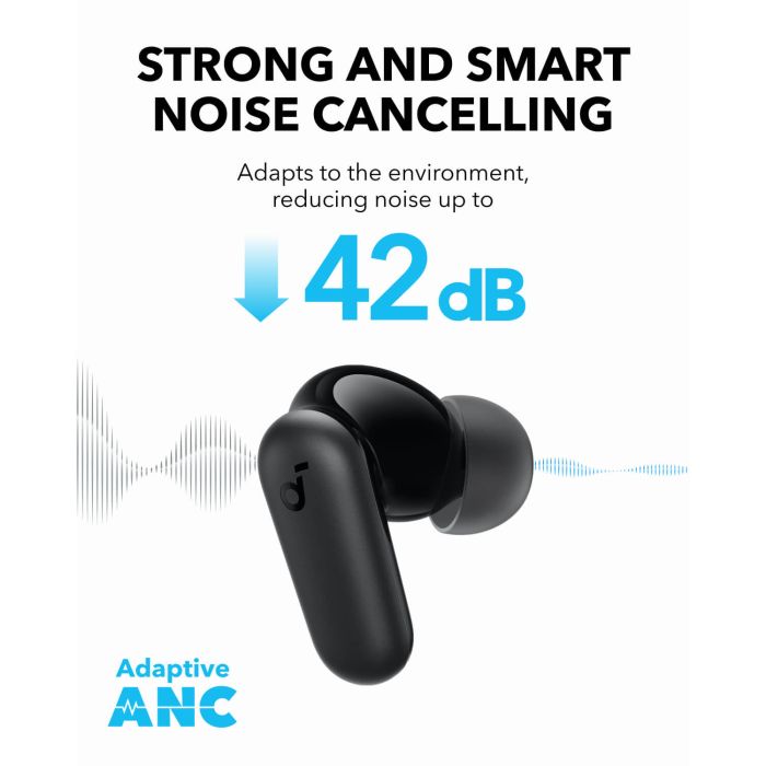 Anker Soundcore P30i brezžične slušalke, črne Anker Soundcore P30i brezžične slušalke, črne