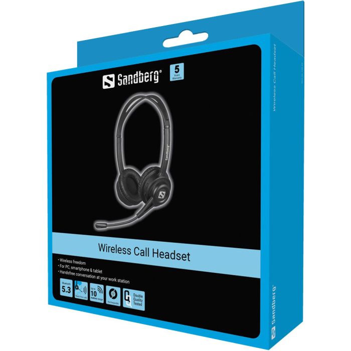 Sandberg Wireless Call Headset brezžične slušalke Sandberg Wireless Call Headset brezžične slušalke