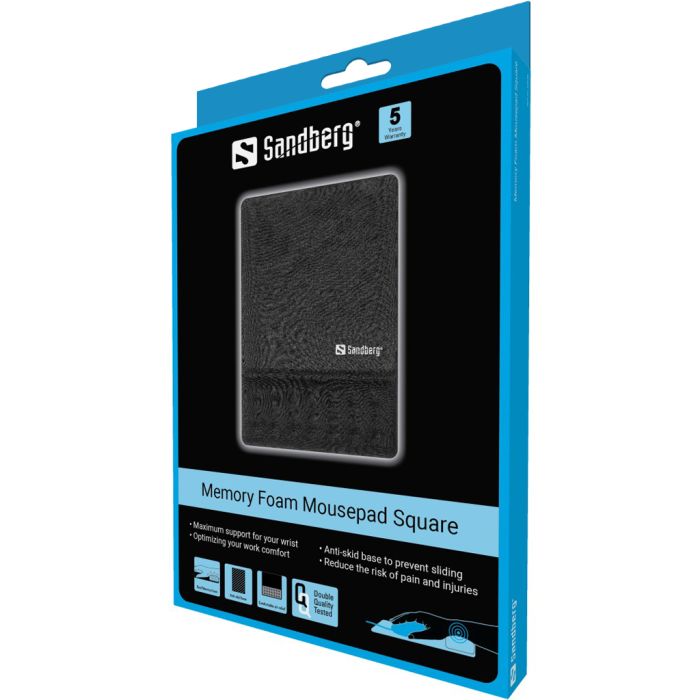 Sandberg Memory Foam Mousepad Square podloga za miško Sandberg Memory Foam Mousepad Square podloga za miško