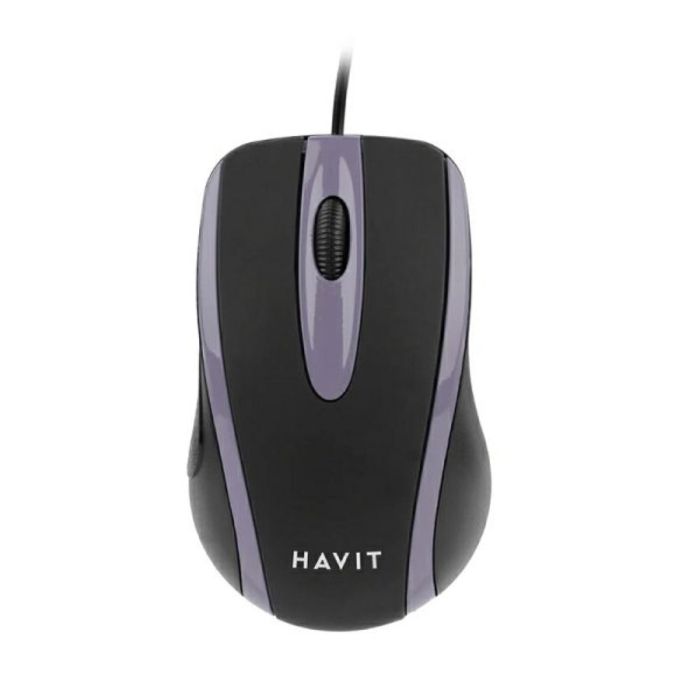 HAVIT USB optična miška MS753 - črna HAVIT USB optična miška MS753 - črna