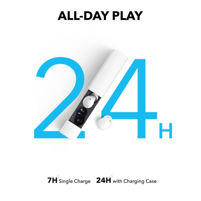 Anker Soundcore A30i brezžične slušalke, bele Anker Soundcore A30i brezžične slušalke, bele