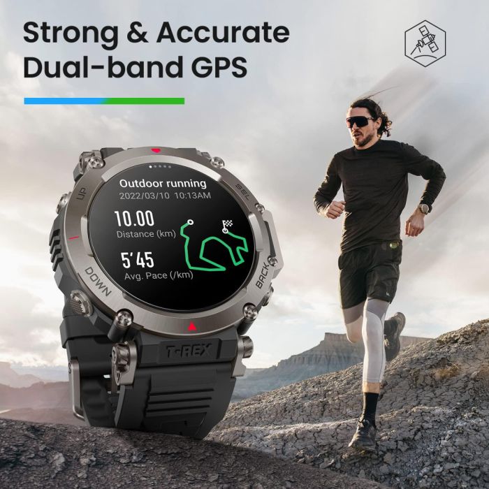 Amazfit T-REX Ultra pametna ura, bež Amazfit T-REX Ultra pametna ura, bež