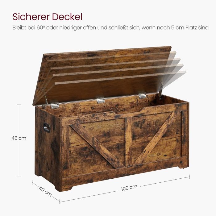 VASAGLE klop Vinatge 40 x 100 x 46 cm VASAGLE klop Vinatge 40 x 100 x 46 cm