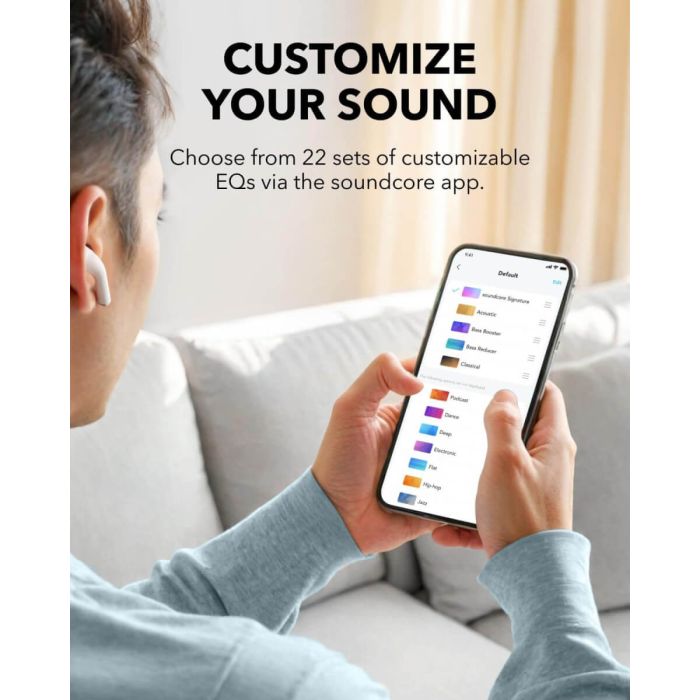 Anker Soundcore K20i brezžične slušalke, modre Anker Soundcore K20i brezžične slušalke, modre