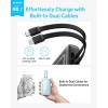 Anker Zolo Powerbank 10000 mAh, 30W z vgrajenima kabloma USB-C + Lightning, črn Anker Zolo Powerbank 10000 mAh, 30W z vgrajenima kabloma USB-C + Lightning, črn