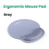 Ugreen ergonomska podloga za miško z naslonom za zapestje - sivo modra Ugreen ergonomska podloga za miško z naslonom za zapestje - sivo modra