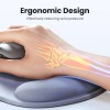Ugreen ergonomska podloga za miško z naslonom za zapestje - sivo modra Ugreen ergonomska podloga za miško z naslonom za zapestje - sivo modra