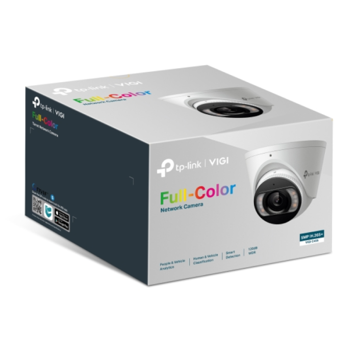 TP-LINK VIGI C455 2.8mm 5MP Full-Color Turret mrežna kamera (do 2880X1620 H.265+ 30fps) TP-LINK VIGI C455 2.8mm 5MP Full-Color Turret mrežna kamera (do 2880X1620 H.265+ 30fps)