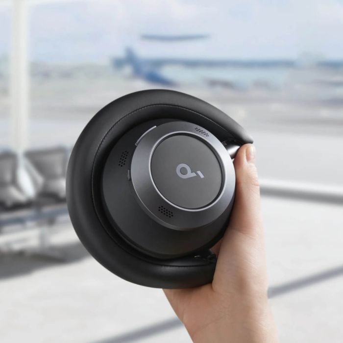 Anker Soundcore Space One Pro naglavne brezžične slušalke, črne Anker Soundcore Space One Pro naglavne brezžične slušalke, črne