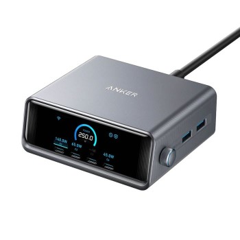 Anker Prime GaN namizni polnilec 250W Anker Prime GaN namizni polnilec 250W