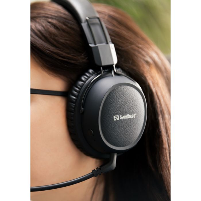 Sandberg slušalke z mikrofonom Wireless Headset ANC FlexMic Sandberg slušalke z mikrofonom Wireless Headset ANC FlexMic