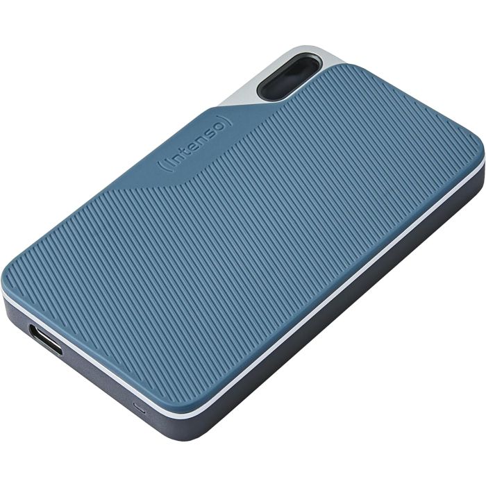 Intenso 1TB SSD TX100 500MB/s USB 3.2 Gen1x1 zunanji disk - modra Intenso 1TB SSD TX100 500MB/s USB 3.2 Gen1x1 zunanji disk - modra