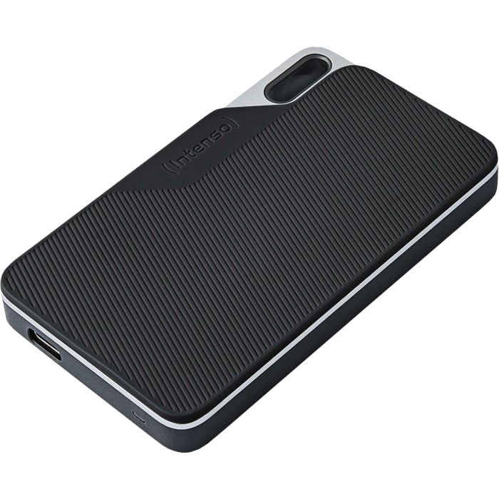 Intenso 1TB SSD TX100 500MB/s USB 3.2 Gen1x1 zunanji disk - črn Intenso 1TB SSD TX100 500MB/s USB 3.2 Gen1x1 zunanji disk - črn