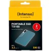 Intenso 2TB SSD TX100 500MB/s USB 3.2 Gen1x1 zunanji disk - modra Intenso 2TB SSD TX100 500MB/s USB 3.2 Gen1x1 zunanji disk - modra