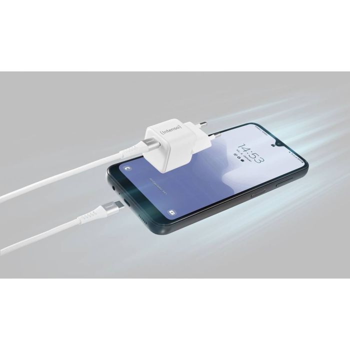 Intenso 30W GaN napajalnik s priključkom USB-C W30C + USB-C kabel 60W 1.5M Intenso 30W GaN napajalnik s priključkom USB-C W30C + USB-C kabel 60W 1.5M