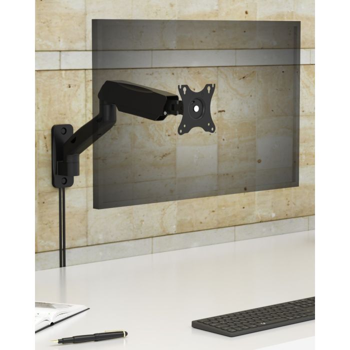 Icybox IB-MS103-W stenski nosilec za monitor do teže 9kg Icybox IB-MS103-W stenski nosilec za monitor do teže 9kg