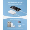 Anker MagGo 10K Slim brezžični powerbank, bel Anker MagGo 10K Slim brezžični powerbank, bel