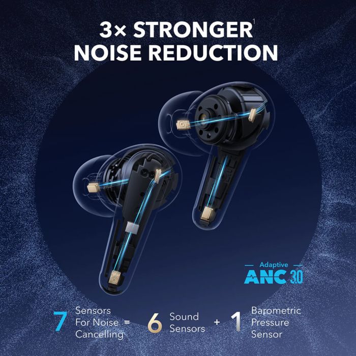 Anker Soundcore Liberty 4 Pro brezžične slušalke, bele Anker Soundcore Liberty 4 Pro brezžične slušalke, bele