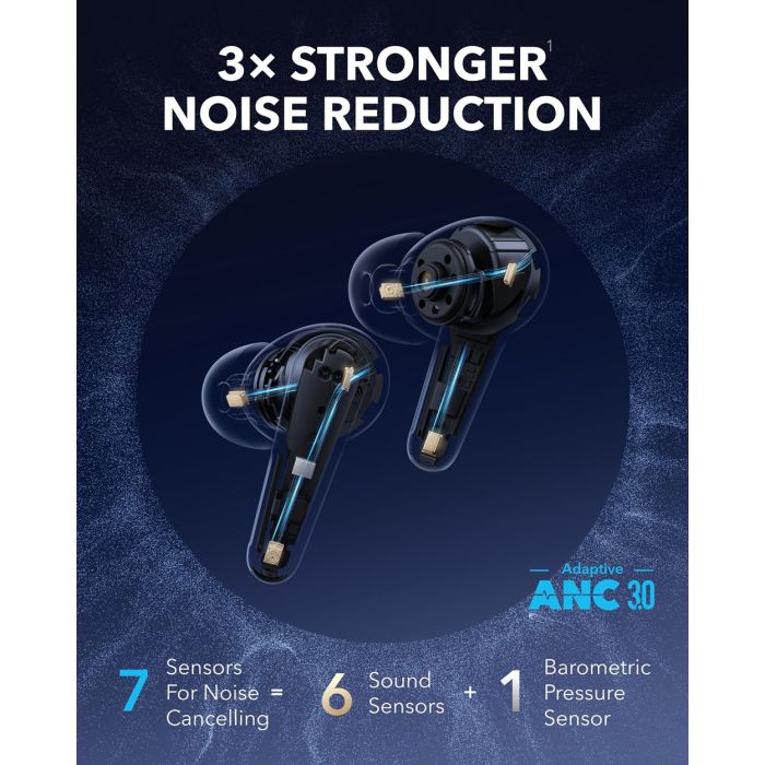 Anker Soundcore Liberty 4 Pro brezžične slušalke, zelene Anker Soundcore Liberty 4 Pro brezžične slušalke, zelene