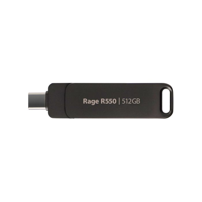 Patriot 512GB 100MB/s Rage R550 USB 3.2 + USB-C spominski ključek Patriot 512GB 100MB/s Rage R550 USB 3.2 + USB-C spominski ključek
