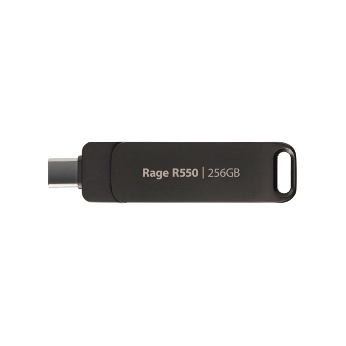 Patriot 256GB 100MB/s Rage R550 USB 3.2 + USB-C spominski ključek Patriot 256GB 100MB/s Rage R550 USB 3.2 + USB-C spominski ključek