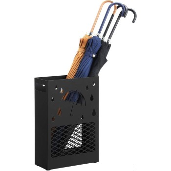 SONGMICS Kovinsko stojalo za dežnike pravokotno SONGMICS Kovinsko stojalo za dežnike pravokotno