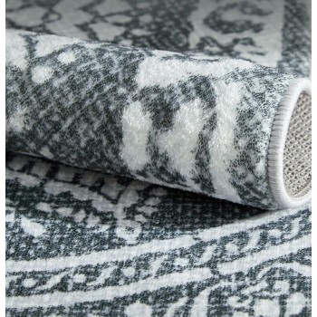 SONGMICS HOME Okrogla Preproga, 160 cm temno siva SONGMICS HOME Okrogla Preproga, 160 cm temno siva