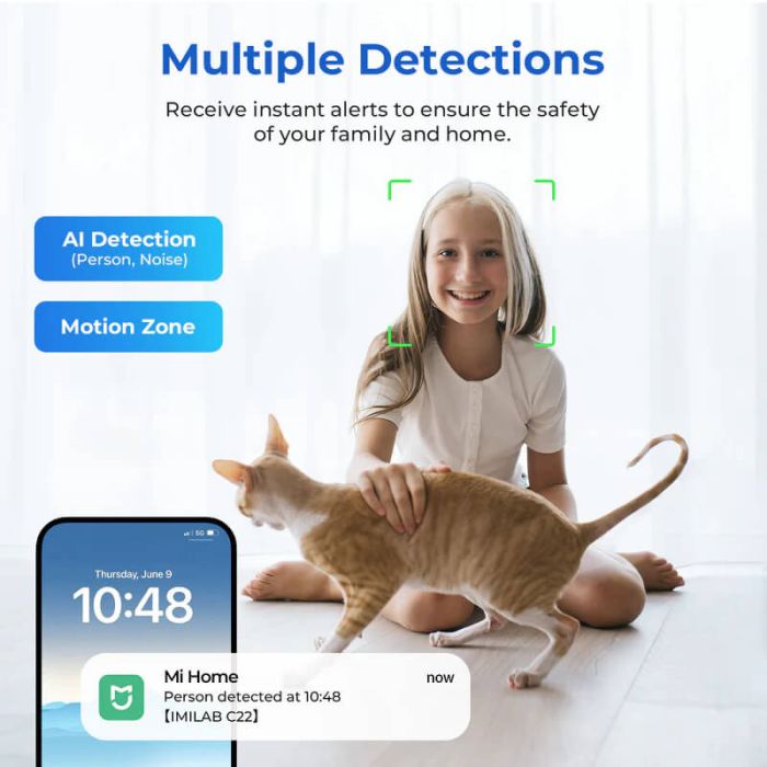IMILAB C22 3K Wi-Fi notranja kamera IMILAB C22 3K Wi-Fi notranja kamera