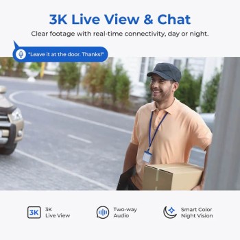 IMILAB EC6 3K Wi-Fi zunanja varnostna kamera IMILAB EC6 3K Wi-Fi zunanja varnostna kamera