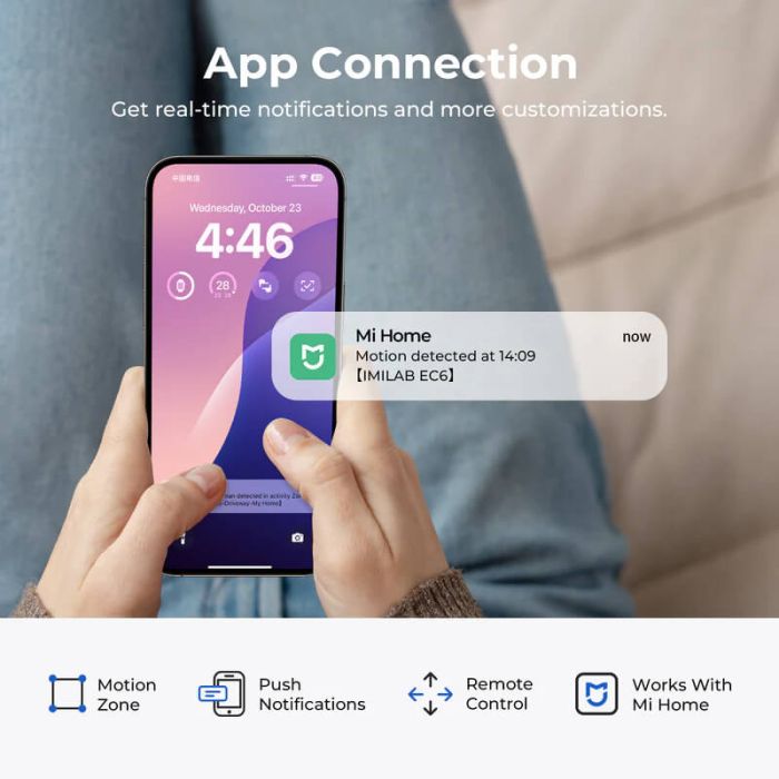 IMILAB EC6 3K Wi-Fi zunanja varnostna kamera IMILAB EC6 3K Wi-Fi zunanja varnostna kamera