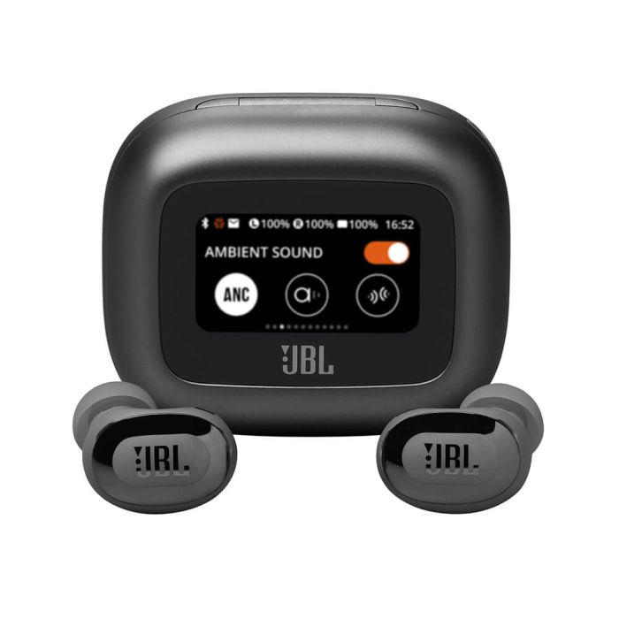 JBL Live Buds 3 brezžične slušalke z mikrofonom, črne JBL Live Buds 3 brezžične slušalke z mikrofonom, črne