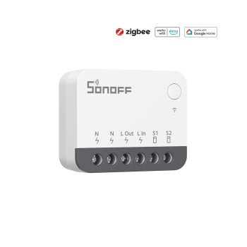 SONOFF Zigbee ZBMINI Extreme pametno stikalo ZBMINIR2 (potrebna nevtralna žica) SONOFF Zigbee ZBMINI Extreme pametno stikalo ZBMINIR2 (potrebna nevtralna žica)