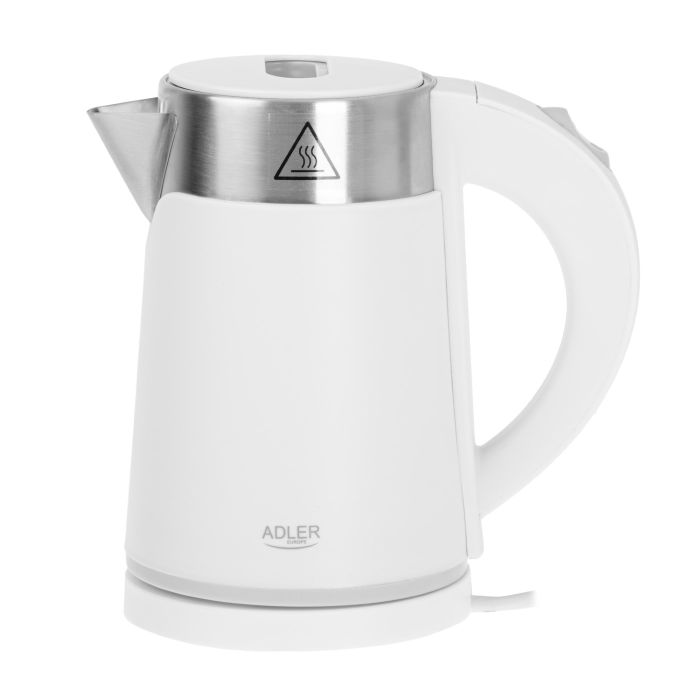 Adler Električni grelnik vode 0,6 L bela barva AD1372W Adler Električni grelnik vode 0,6 L bela barva AD1372W