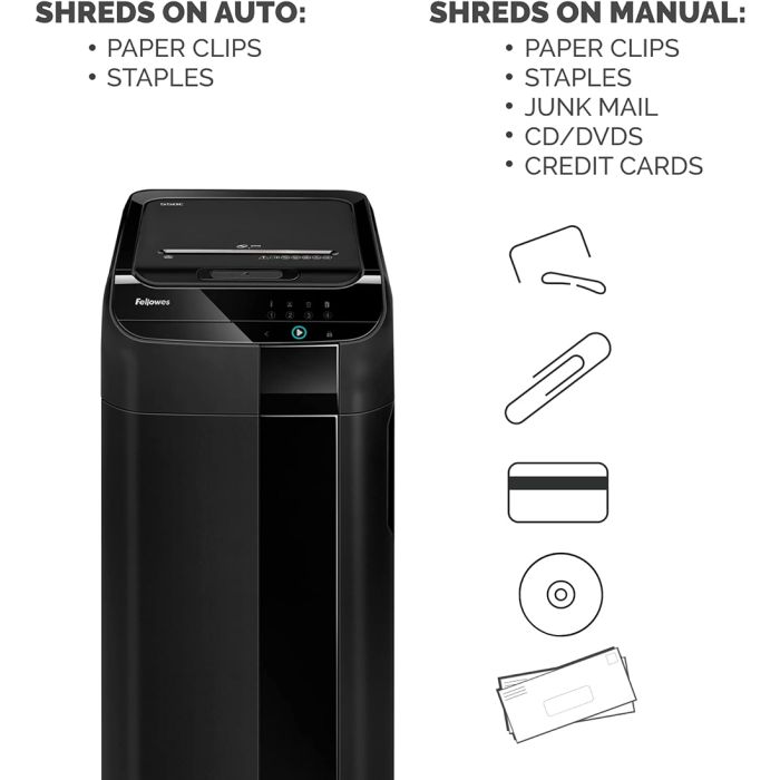 Fellowes AutoMax 550C Cross-Cut uničevalnik dokumentov Fellowes AutoMax 550C Cross-Cut uničevalnik dokumentov