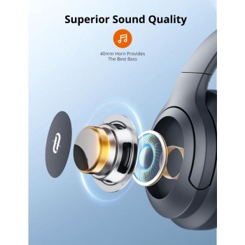 TaoTronics Bluetooth slušalke z 40 mm gonilniki TT-BH1121 TaoTronics Bluetooth slušalke z 40 mm gonilniki TT-BH1121