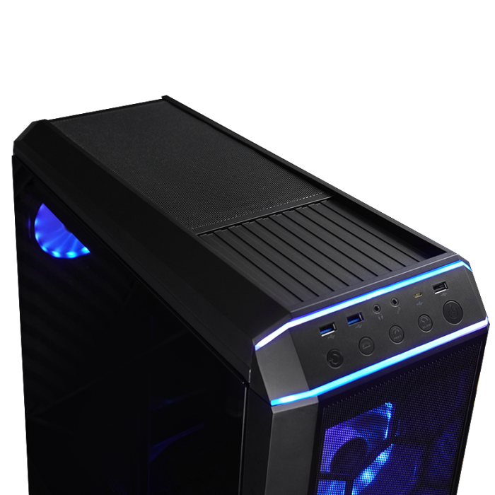 Chieftec STALLION 3 USB3.2 Gen2x2 Type C ATX A-RGB ohišje, črno Chieftec STALLION 3 USB3.2 Gen2x2 Type C ATX A-RGB ohišje, črno