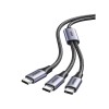 Ugreen 2v1 dvojni USB-C polnilni kabel s 100W Ugreen 2v1 dvojni USB-C polnilni kabel s 100W