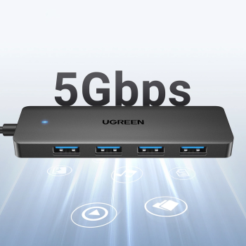 Ugreen 4-portni USB 3.0 hub - 1M Ugreen 4-portni USB 3.0 hub - 1M
