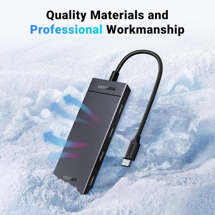 Ugreen USB-C Hub 10Gbps s 4x USB-C 3.2 Ugreen USB-C Hub 10Gbps s 4x USB-C 3.2