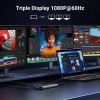 UGREEN 8v1 USB-C 4K priklopna postaja s 100W PD vhodom UGREEN 8v1 USB-C 4K priklopna postaja s 100W PD vhodom