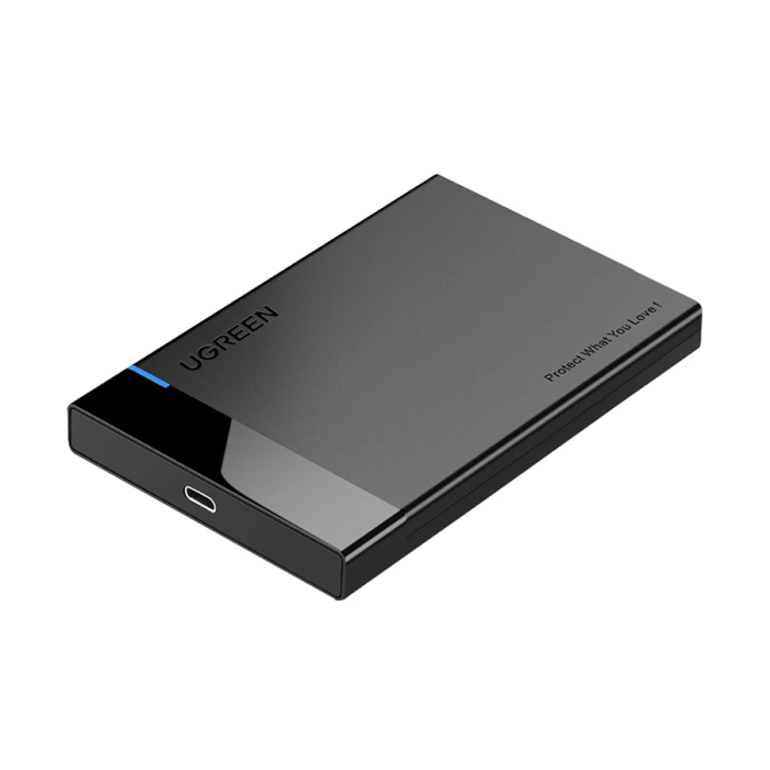 Ugreen ohišje za 2,5 trdi disk USB 3.1 s kablom 2 v 1 USB-A/USB-C v USB-C Ugreen ohišje za 2,5 trdi disk USB 3.1 s kablom 2 v 1 USB-A/USB-C v USB-C