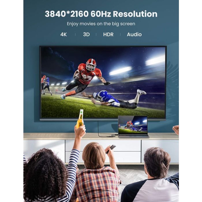 Ugreen DisplayPort v HDMI adapter 4K@60Hz Ugreen DisplayPort v HDMI adapter 4K@60Hz