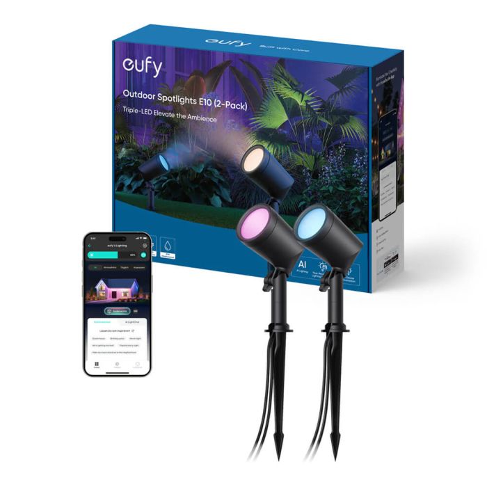 Anker Eufy zunanje okrasne RGB luči E10, 2-pack Anker Eufy zunanje okrasne RGB luči E10, 2-pack
