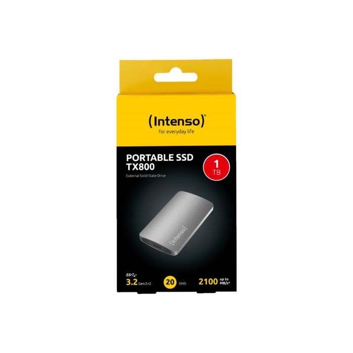 Intenso 1TB SSD TX800 USB 3.2 Gen2x2 Intenso 1TB SSD TX800 USB 3.2 Gen2x2