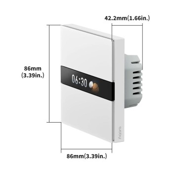 AQARA pametno stikalo s zaslonom V1 (WS-K02D)