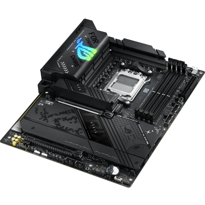 ASUS ROG STRIX X870-F GAMING WIFI, DDR5, SATA3, USB3.2Gen2x2, DP, 2.5GbE, WiFi 7, AM5 ATX ASUS ROG STRIX X870-F GAMING WIFI, DDR5, SATA3, USB3.2Gen2x2, DP, 2.5GbE, WiFi 7, AM5 ATX