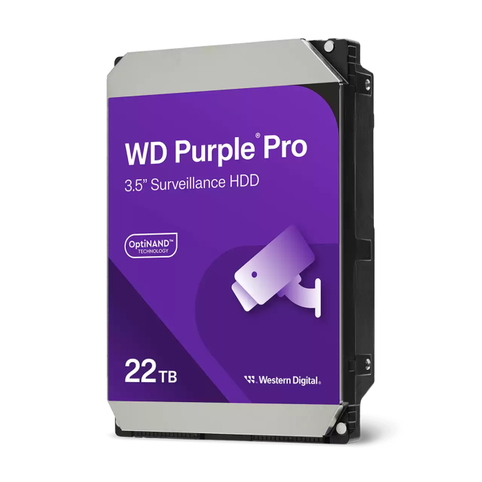 WD 22TB Purple Pro 3,5 SATA 6Gb/s 7200rpm 512MB HDD disk WD 22TB Purple Pro 3,5 SATA 6Gb/s 7200rpm 512MB HDD disk