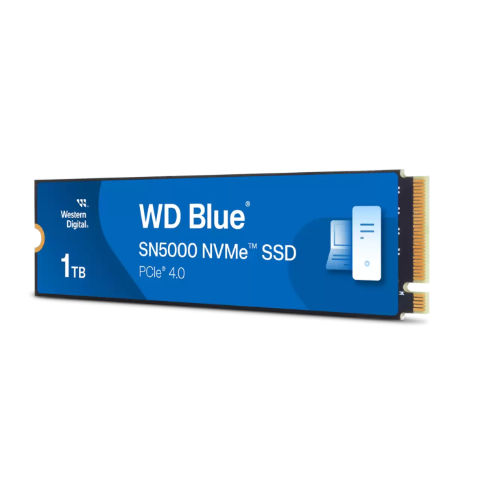 WD 1TB Blue SN5000 M.2 2280 PCI-e 4.0 NVMe 1.4 SSD disk WD 1TB Blue SN5000 M.2 2280 PCI-e 4.0 NVMe 1.4 SSD disk